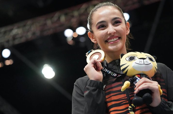 10 Potret Farah Ann, atlet Gimnastik menawan asal Malaysia