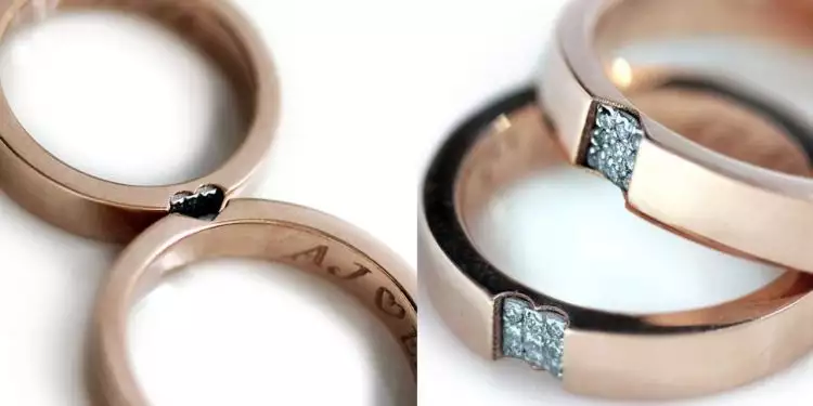 Desain cincin pernikahan yang simpel nan elegan untuk hari bahagiamu