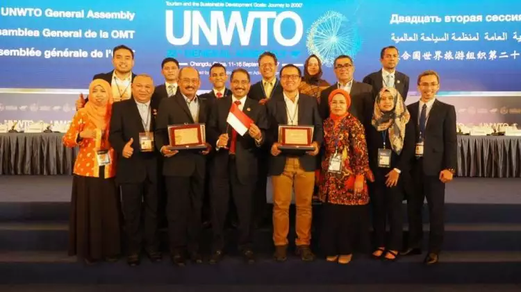 Video promosi pariwisata Indonesia Juarai 2 medali dalam UNWTO, bangga