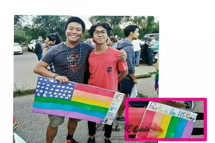 Heboh Iqbal CJR foto bareng teman dukung LGBT