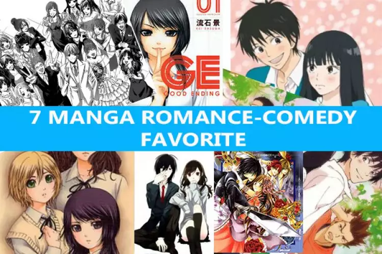 7 Manga genre romance-comedy favorit ini bikin baper