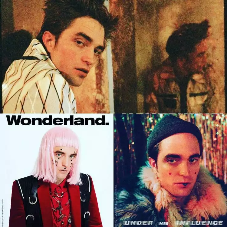 Bikin pangling, Robert Pattinson gunakan wig pink dan gaya unik