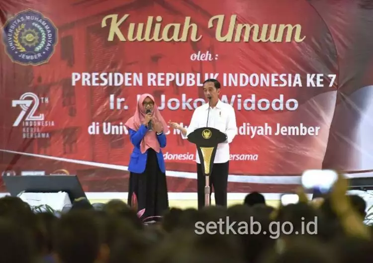 6 Pertanyaan ini sering diajukan Presiden Jokowi dalam kuis sepeda