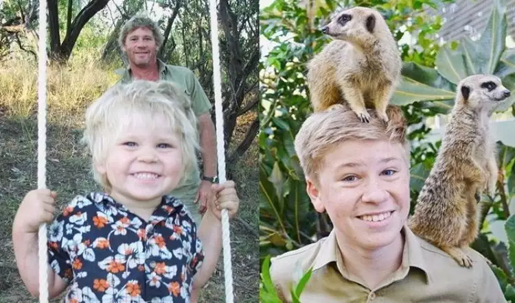 Robert Irwin, putra mendiang Steve Irwin yang peduli satwa & alam