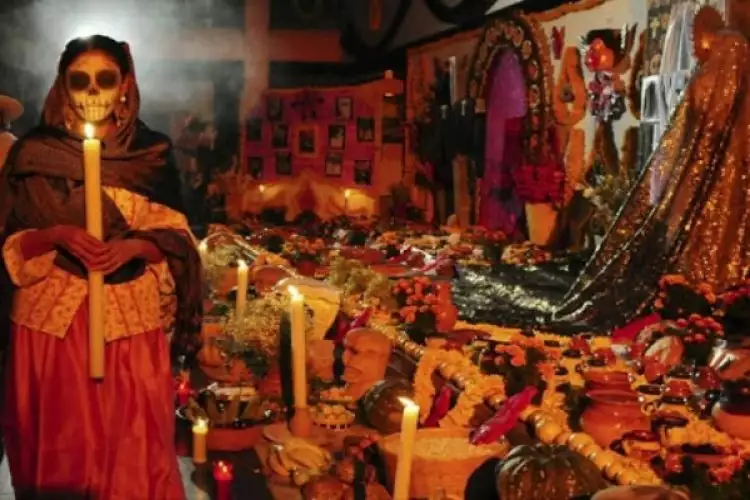 Perayaan festival di Meksiko ini horor abis, penakut kudu pikir ulang