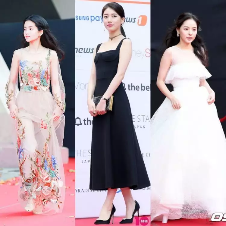 Dress 8 artis Korea paling menawan di Red Carpet Asia Artist 2017