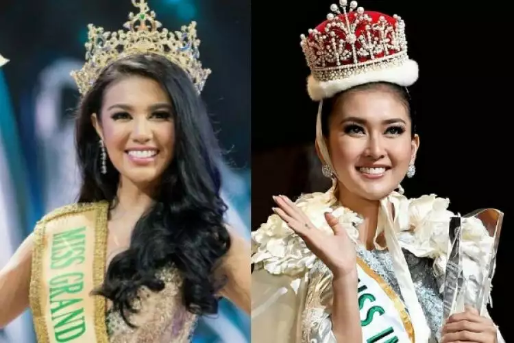 Harga fantastis mahkota Miss Grand International vs Miss International