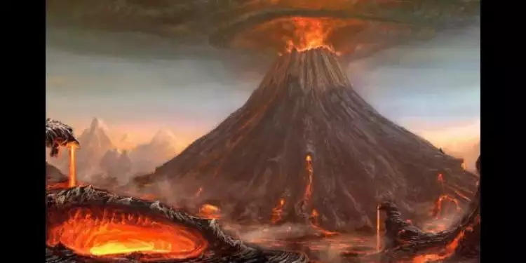 Bukan Krakatau, ini letusan Gunung terdahsyat di Indonesia