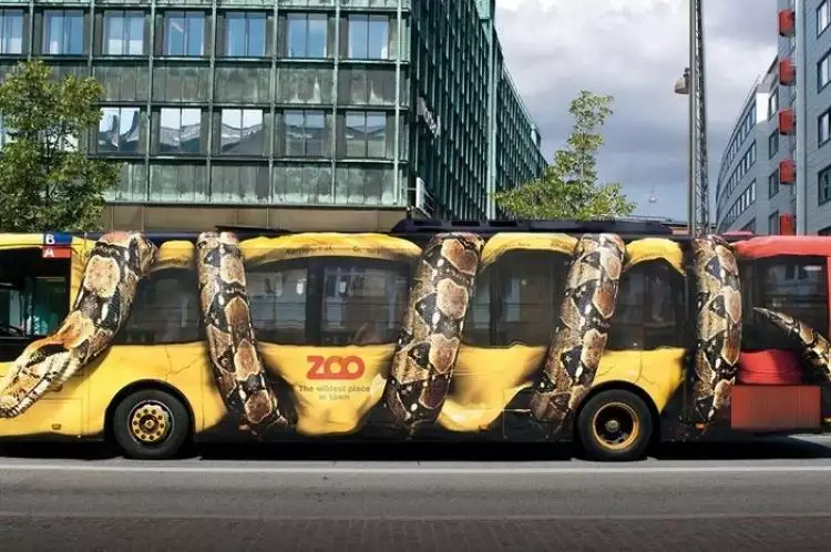 4 Bus ini punya desain unik, mengecoh mata banget