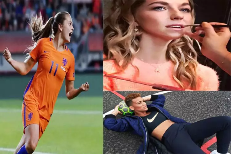 10 Finalis pemain wanita terbaik UEFA, cantiknya bikin salah fokus nih