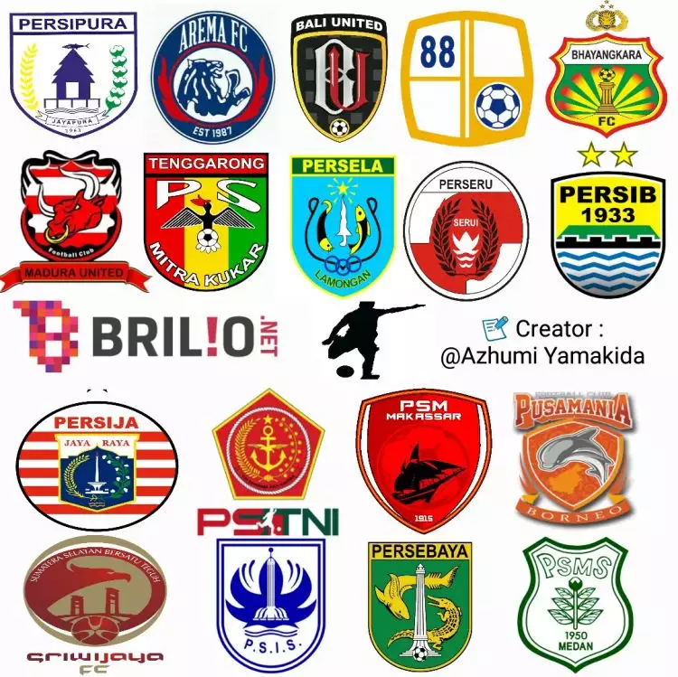 18 Club Liga 1 dengan nama julukan dan suporter paling unik