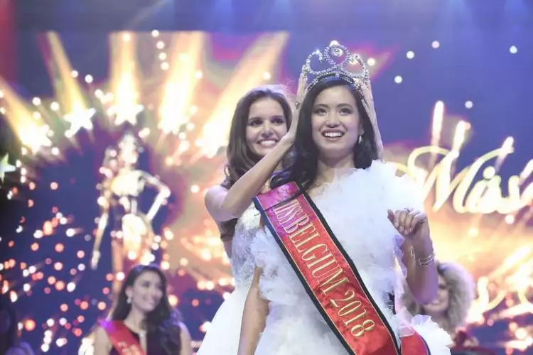 Berwajah Asia, Miss Belgia 2018 jadi korban rasisme
