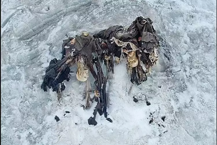 Mayat ratusan tahun ditemukan usai gunung es mencair, bikin kaget