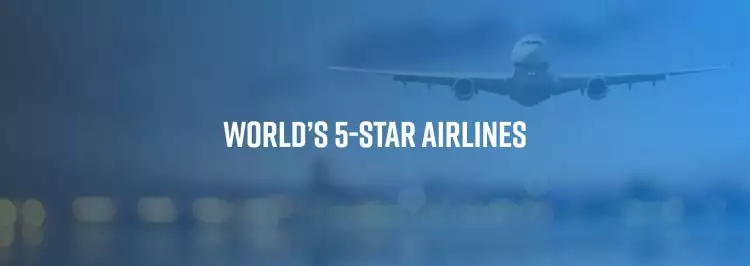 10 Maskapai penerbangan yang mendapat predikat bintang lima