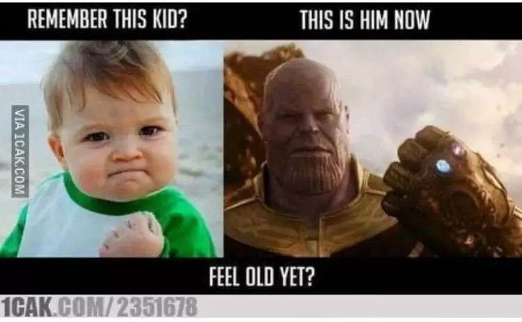5 Meme Infinity Stone Thanos di Avengers Infinity War, bikin ngakak