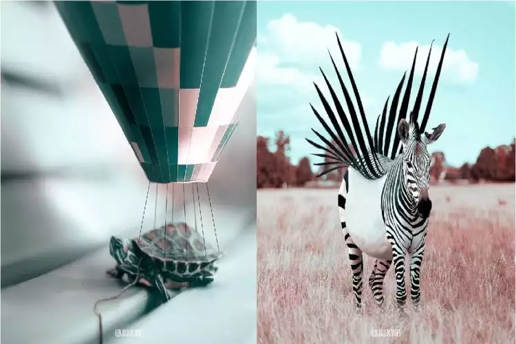 10 Editan Photoshop hewan ini akan membawamu 'masuk' ke dunia fantasi