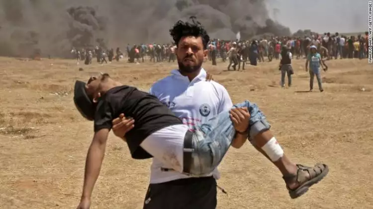 Palestina berdarah jelang Ramadan, beberapa korban adalah anak-anak