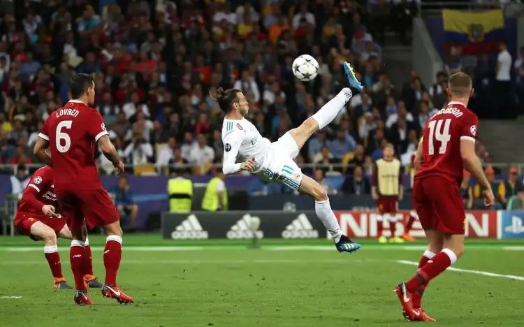 Mengulik kembali proses gol tendangan salto sensasional Gareth Bale