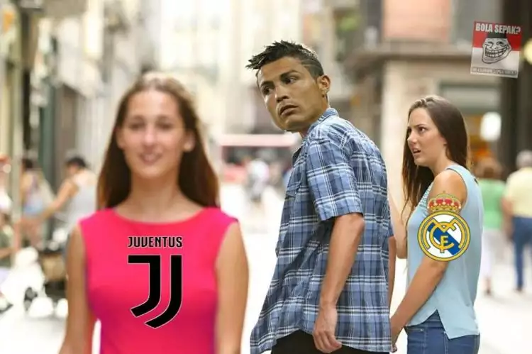16 Meme 'masih proses' transfer CR7 ke Juventus ini kocak abis