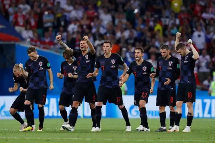 Seragam hitam & keberuntungan bagi Timnas Kroasia di Piala Dunia 2018