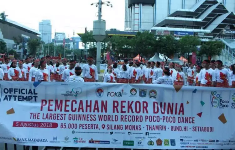 Indonesia berhasil pecahkan Rekor Guiness dengan menari Poco-Poco