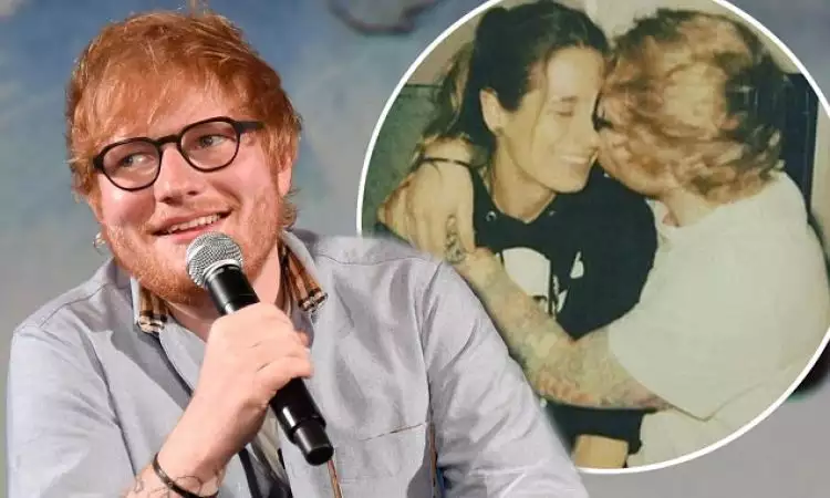 Ed Sheeran memberi isyarat telah menikahi tunangannya, Cherry Seaborn