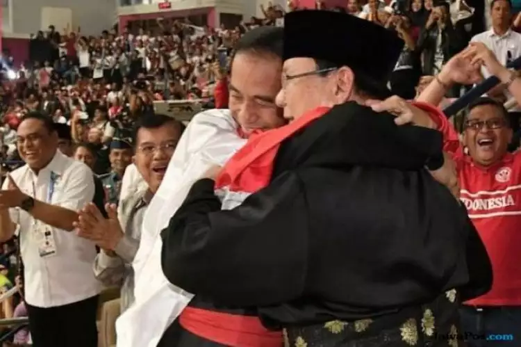 Jokowi-Prabowo berpelukan, Sandiaga: Saya merinding melihatnya