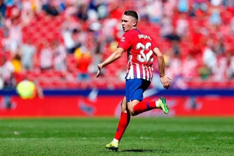 Borja Garces, pemain muda penerus Fernando Torres di Atletico Madrid