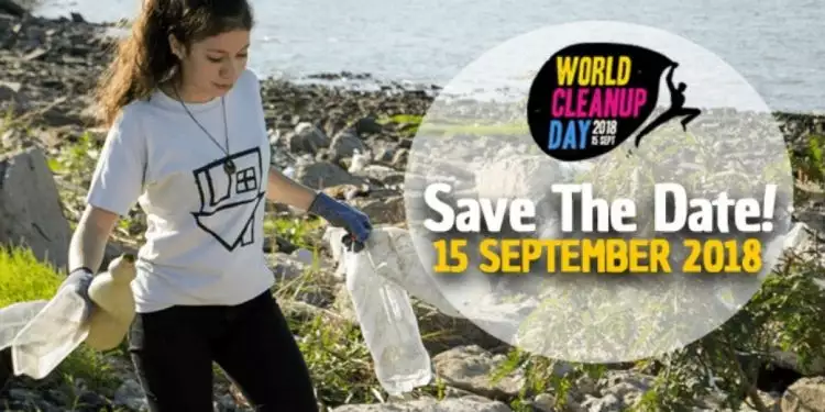 6 benda ini wajib kamu bawa saat ikutan aksi World Cleanup Day