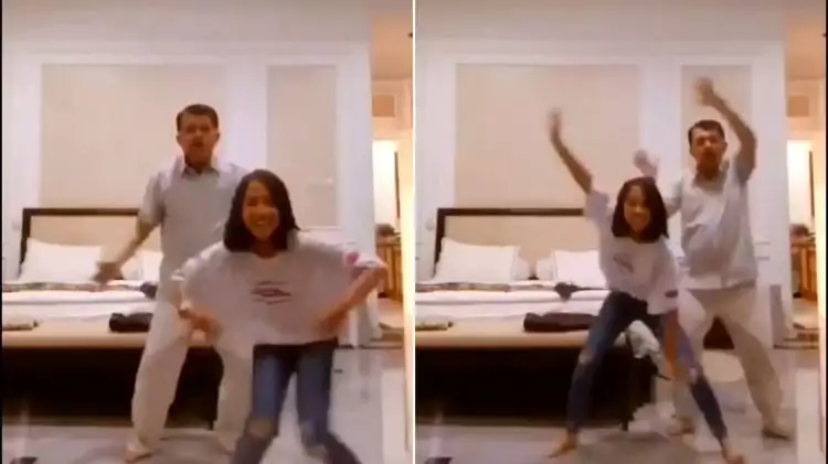 Video dance Tik Tok Wapres JK dengan cucu jadi sorotan warganet