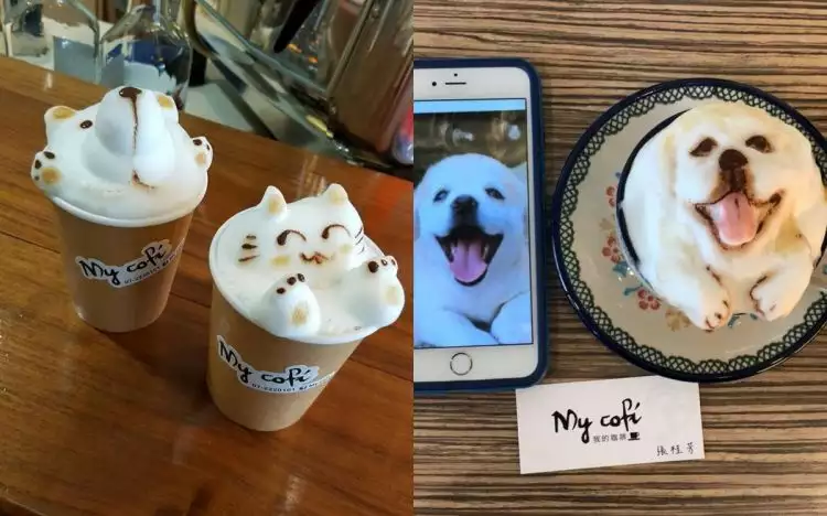 Seni 3D latte lucu, bakalan bikin siapapun gak tega meminumnya