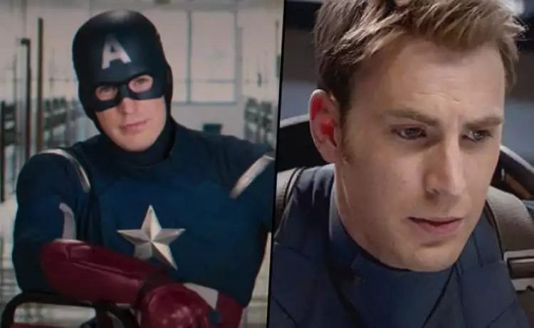 Momen haru Chris Evans berpisah dengan Captain America
