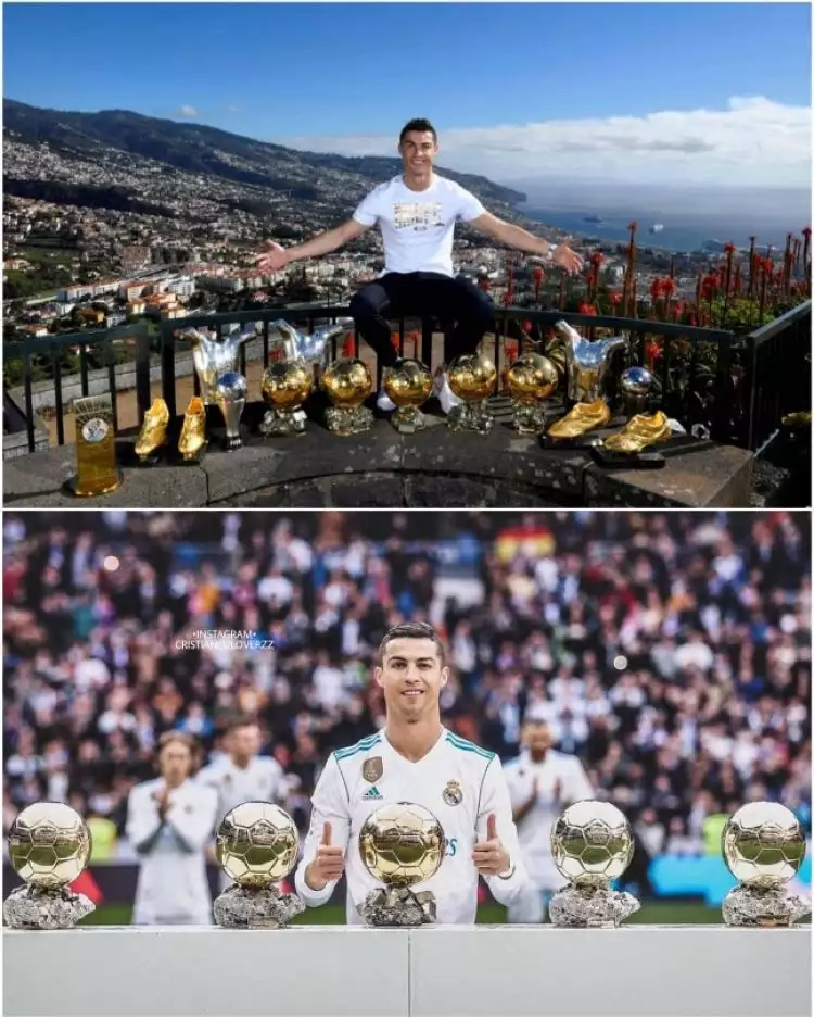 Ulang tahun ke-34, ini perjalanan hidup dan capaian Cristiano Ronaldo