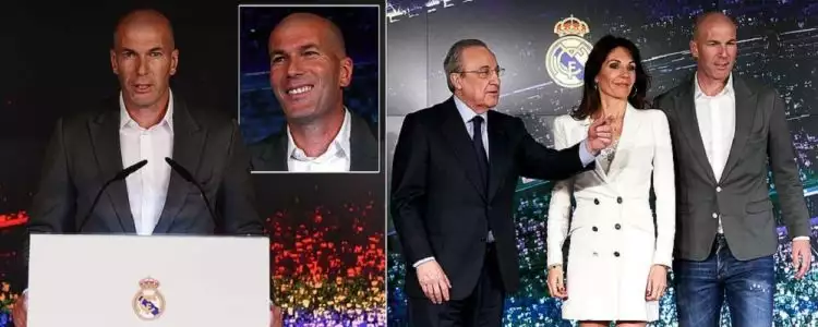 Zinedine Zidane, manajer ke-11 yang ditunjuk kembali oleh Real Madrid
