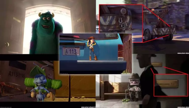 Ini alasan terdapat kode 'A113' dalam banyak film Disney & Pixar