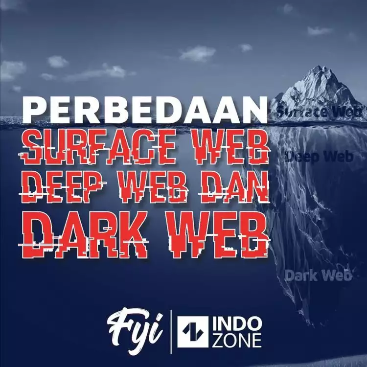 Inilah perbedaan antara surface web, deep web, dan dark web