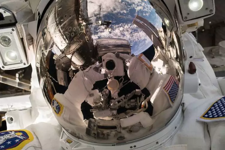 Bukan di Bumi, 7 swafoto ini diambil di luar angkasa