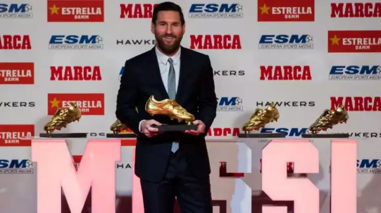 Lionel Messi kembali raih gelar European Golden Boots