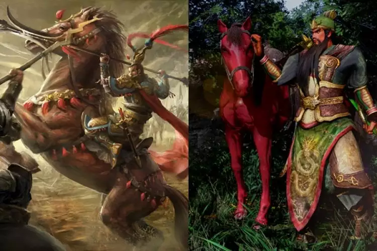 Siapa pemilik asli kuda Red Hare, Lu Bu atau Guan Yu? Ini sejarahnya