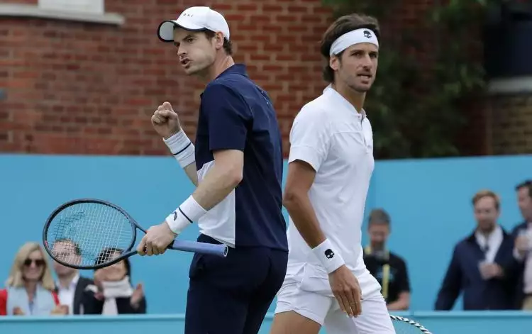 Bangkit dari cedera, Andy Murray rengkuh gelar tenis bergengsi