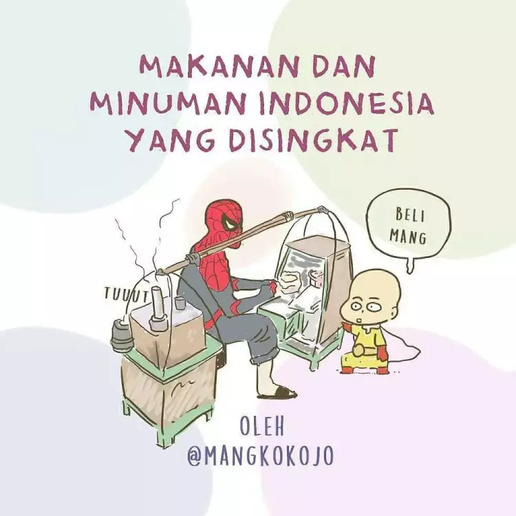 Nama makanan & minuman Indonesia yang disingkat, tahu kepanjangannya?