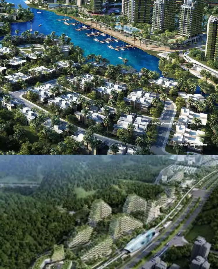 Inilah 2 negara di Asia yang punya proyek forest city