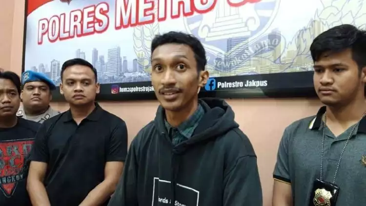 Pemotor viral pukul pejalan kaki di trotoar Jakpus ditangkap