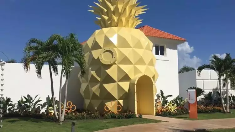 Gini jadinya kalau rumah Spongebob Squarepants ada di dunia nyata