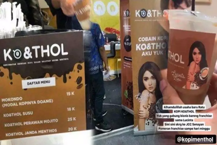 KO & THOL, merek kopi milik Lucinta Luna yang tuai kontroversi