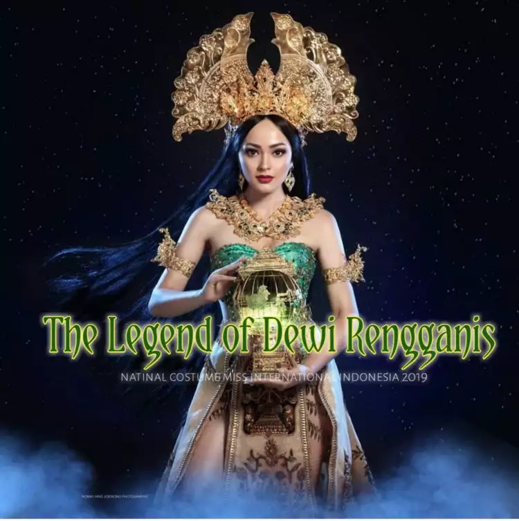 Begini keindahan national costume Miss International Indonesia 2019