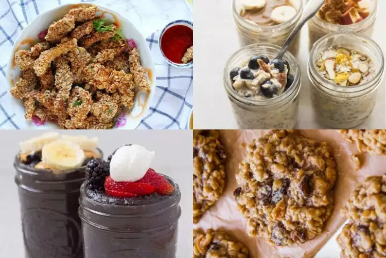 4 Resep oatmeal sehat ini bisa dibuat sendiri di rumah, mudah & enak