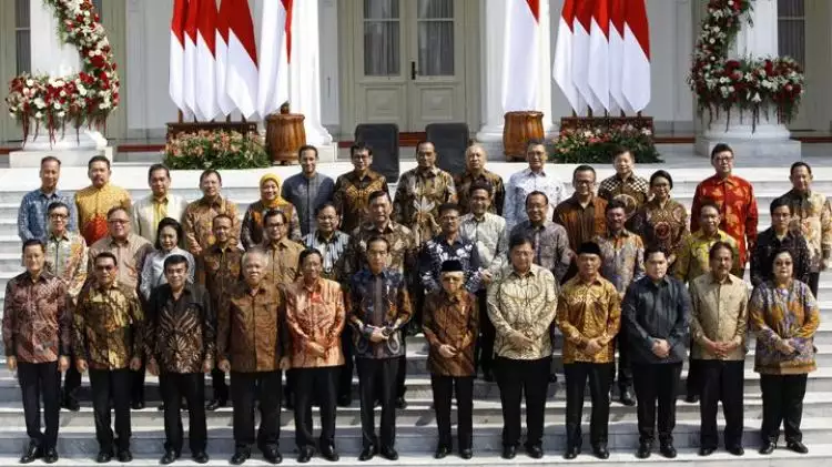 Inilah daftar menteri Kabinet Indonesia Maju 2019-2024
