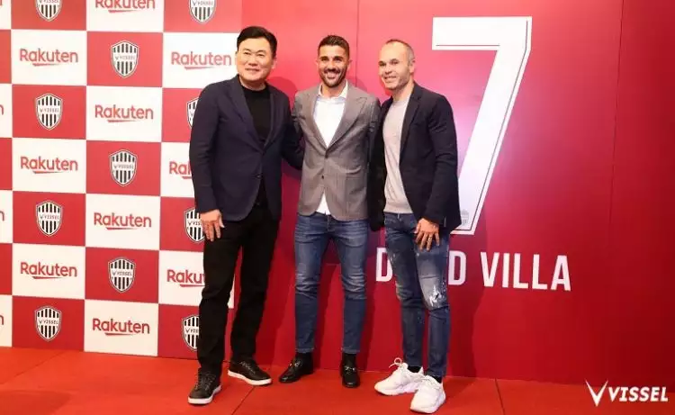 David Villa putuskan pensiun dari dunia sepak bola