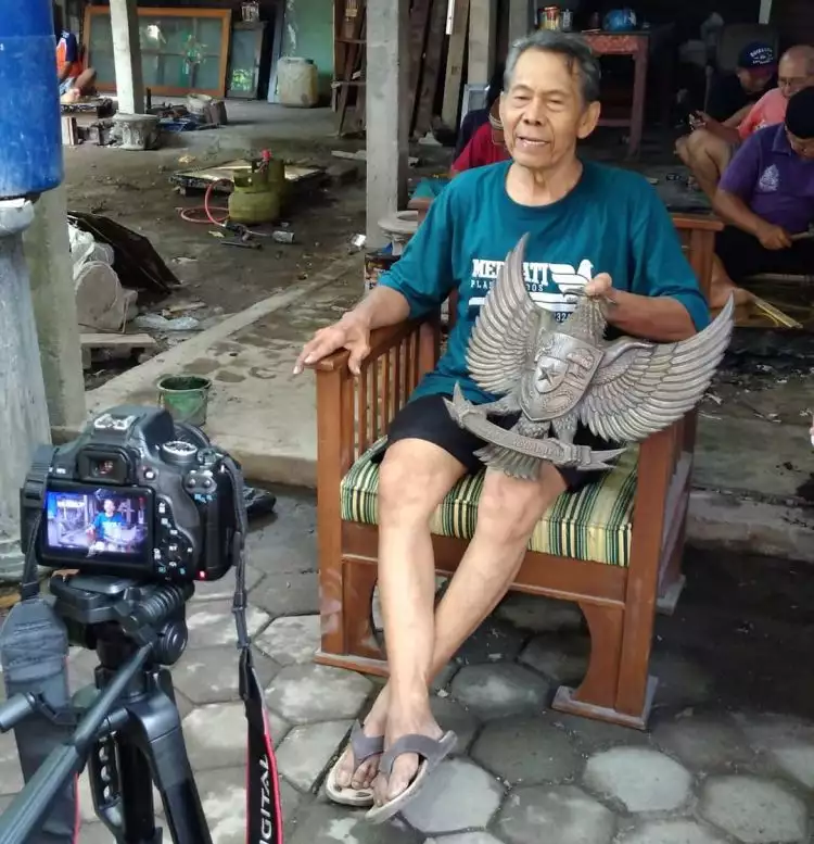 Kerajinan kriya logam di Kotagede, warisan budaya lokal Yogyakarta